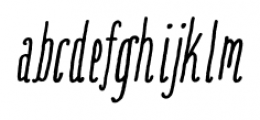 Amorie Nova Bold Italic Font LOWERCASE