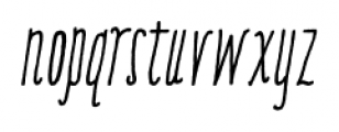 Amorie Nova Medium Italic Font LOWERCASE