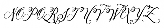 Amorino Regular Font UPPERCASE