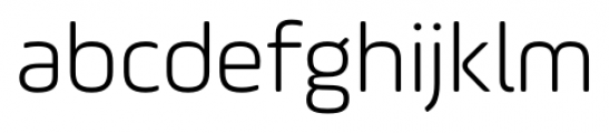 AmpleSoft Light Font LOWERCASE