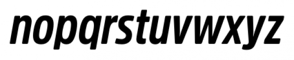 Amsi Pro Condensed Bold Italic Font LOWERCASE