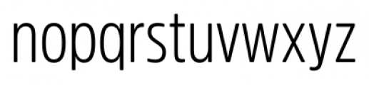 Amsi Pro Condensed Light Font LOWERCASE