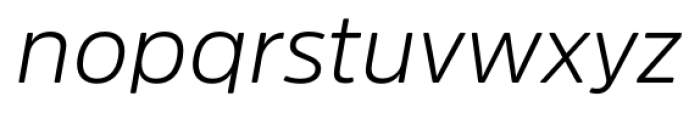 Amsi Pro Light Italic Font LOWERCASE