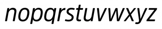 Amsi Pro Narrow Italic Font LOWERCASE