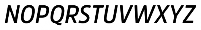 Amsi Pro Narrow Semi Bold Italic Font UPPERCASE