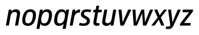 Amsi Pro Narrow Semi Bold Italic Font LOWERCASE