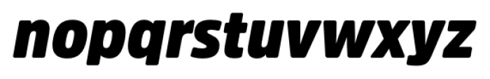 Amsi Pro Narrow Ultra Italic Font LOWERCASE