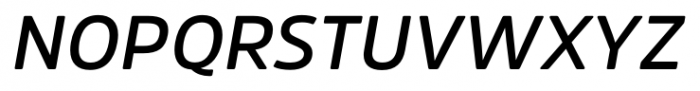 Amsi Pro Semi Bold Italic Font UPPERCASE