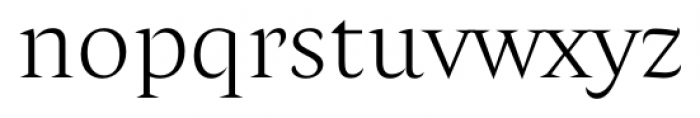 Amster Blanca Font LOWERCASE