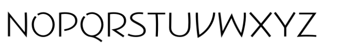 Amabile Regular Font UPPERCASE