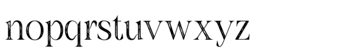 Amadi Stamp Font LOWERCASE