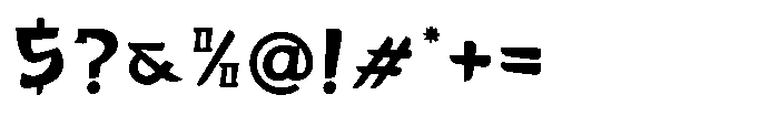 Amai Haze Font OTHER CHARS