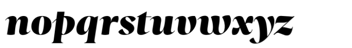 Aman Black Display Italic Font LOWERCASE
