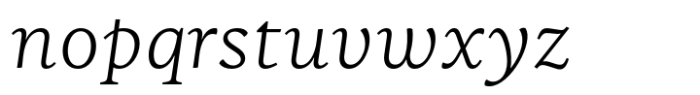 Aman Light Caption Italic Font LOWERCASE