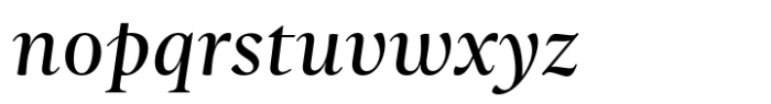 Aman Regular Headline Italic Font LOWERCASE