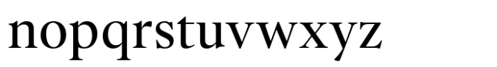 Aman Regular Headline Font LOWERCASE