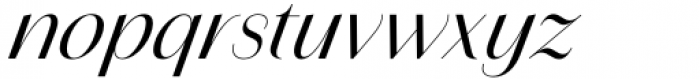 Amandine Italic Font LOWERCASE