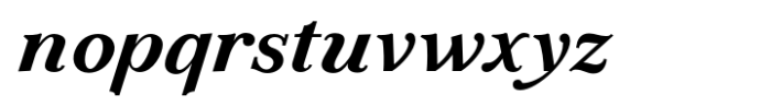 Amaral Black Italic Font LOWERCASE