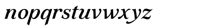 Amaral Medium Italic Font LOWERCASE