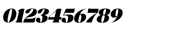 Amarego Italic Font OTHER CHARS