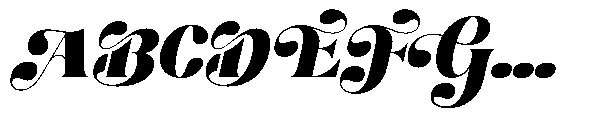 Amarego Italic Font UPPERCASE