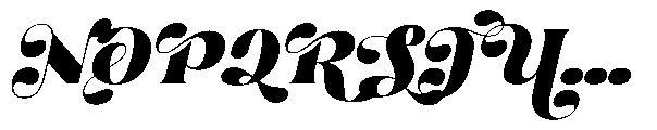 Amarego Italic Font UPPERCASE