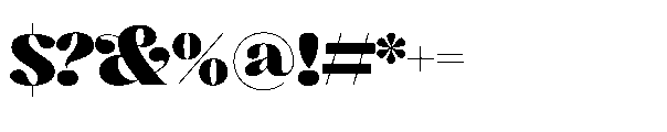 Amarego Regular Font OTHER CHARS