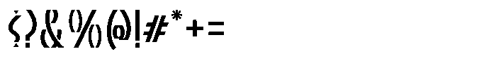 Amarielle Regular Font OTHER CHARS