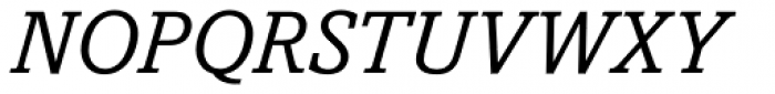 Amasis Std Italic Font UPPERCASE