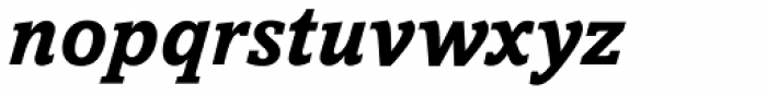 Amasis eText Bold Italic Font LOWERCASE