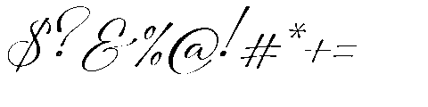 Amaterla Farmosa Italic Font OTHER CHARS