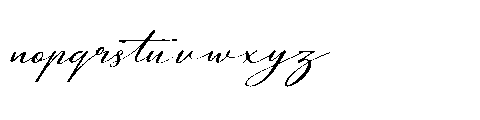 Amaterla Farmosa Italic Font LOWERCASE