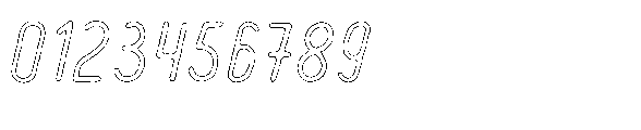 Amazing Pearl Cut Outline Font OTHER CHARS