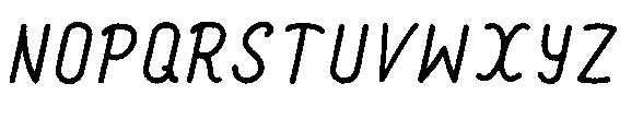 Amazing Pearl Ink Font LOWERCASE