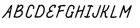Amazing Pearl Rough Italic FONT