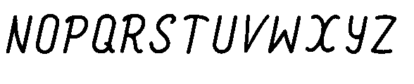 Amazing Pearl Rough Font UPPERCASE