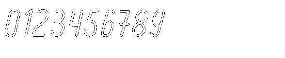 Amazing Pearl Rust Outline Font OTHER CHARS