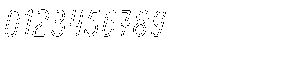 Amazing Pearl Scratch Outline Font OTHER CHARS