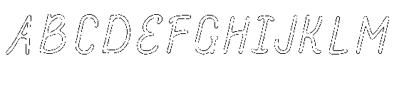Amazing Pearl Scratch Outline FONT