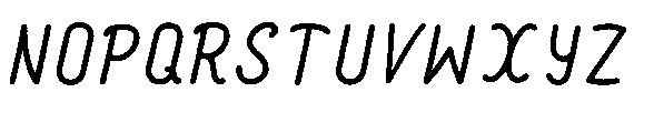 Amazing Pearl Worn Font UPPERCASE
