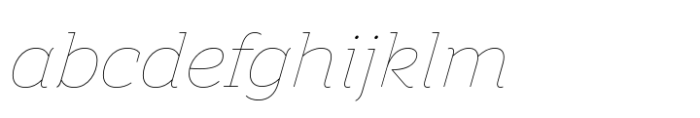 Amazing Slab Thin Italic FONT