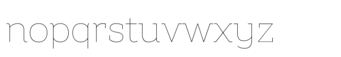 Amazing Slab Variable Font LOWERCASE