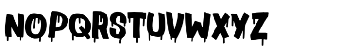 Amazon Drips Font UPPERCASE