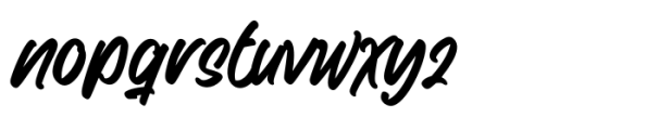 Ambaghy Regular Font LOWERCASE