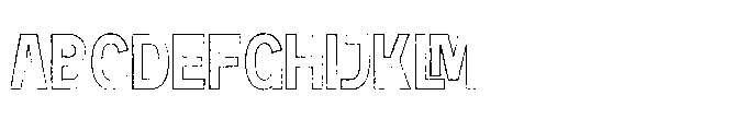 Ambara Djiwa Outline Regular Font UPPERCASE