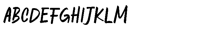 Amberstate Marker Font UPPERCASE