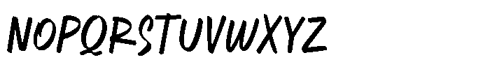 Amberstate Marker Font UPPERCASE