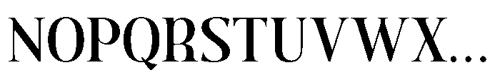 Ambery Verita Regular Font UPPERCASE