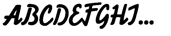 Ambiday Regular Font UPPERCASE