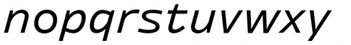 Ambiguity Generous Italic Font LOWERCASE